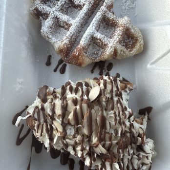 Tiger Bite - Waffle croissants. Plain and almond - Thai Near Me - Broken Arrow, Oklahoma Tiger Bite - Waffle croissants. Plain and almond - Thai Near Me - Broken Arrow, Oklahoma