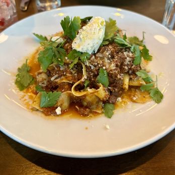 Charisse - Bucatini Bolognese* - French Near Me - Kansas City, Missouri