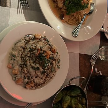 Maison Harlem - Wild Mushroom Risotto,  Tagliatelle carbonara - French Near Me - New York, New York
