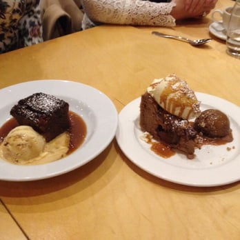 San Lorenzo's - Nutella cheesecake and Ginger Sticky Toffee Pudding - Italian Near Me - Dublin, D