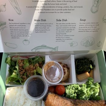 Gozen Shun - Salmon Grilled Plate Bento - Japanese Near Me - Pasadena, California