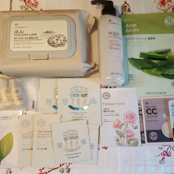 The Face Shop - Goodies I got yesterday. A free mask with check-in and a bunch of other samples. - Cosmetics & Beauty Supply Near Me - Niles, Illinois
