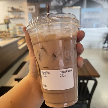 Ziggi's Coffee - Iced original chai - Coffee & Tea Near Me - Albuquerque, New Mexico