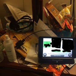 Mt. Vernon Nursing & Rehab Center - Nightstand that is unreachable by my mother