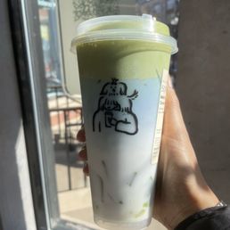 Matcha cloud coconut blue