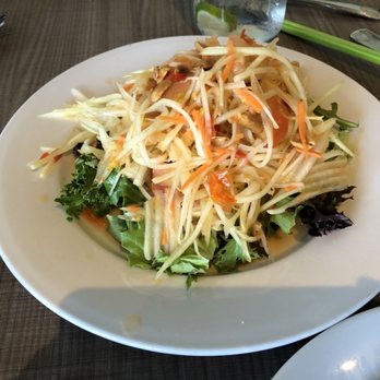 SAUCY'S THAI & PHO - #3 Hot Thai Green Papaya Salad - Thai Near Me - Plano, Texas