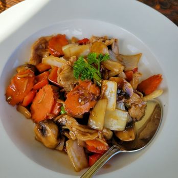 Thai Port - Ginger Chicken - Thai Near Me - Newport, Oregon Thai Port - Ginger Chicken - Thai Near Me - Newport, Oregon