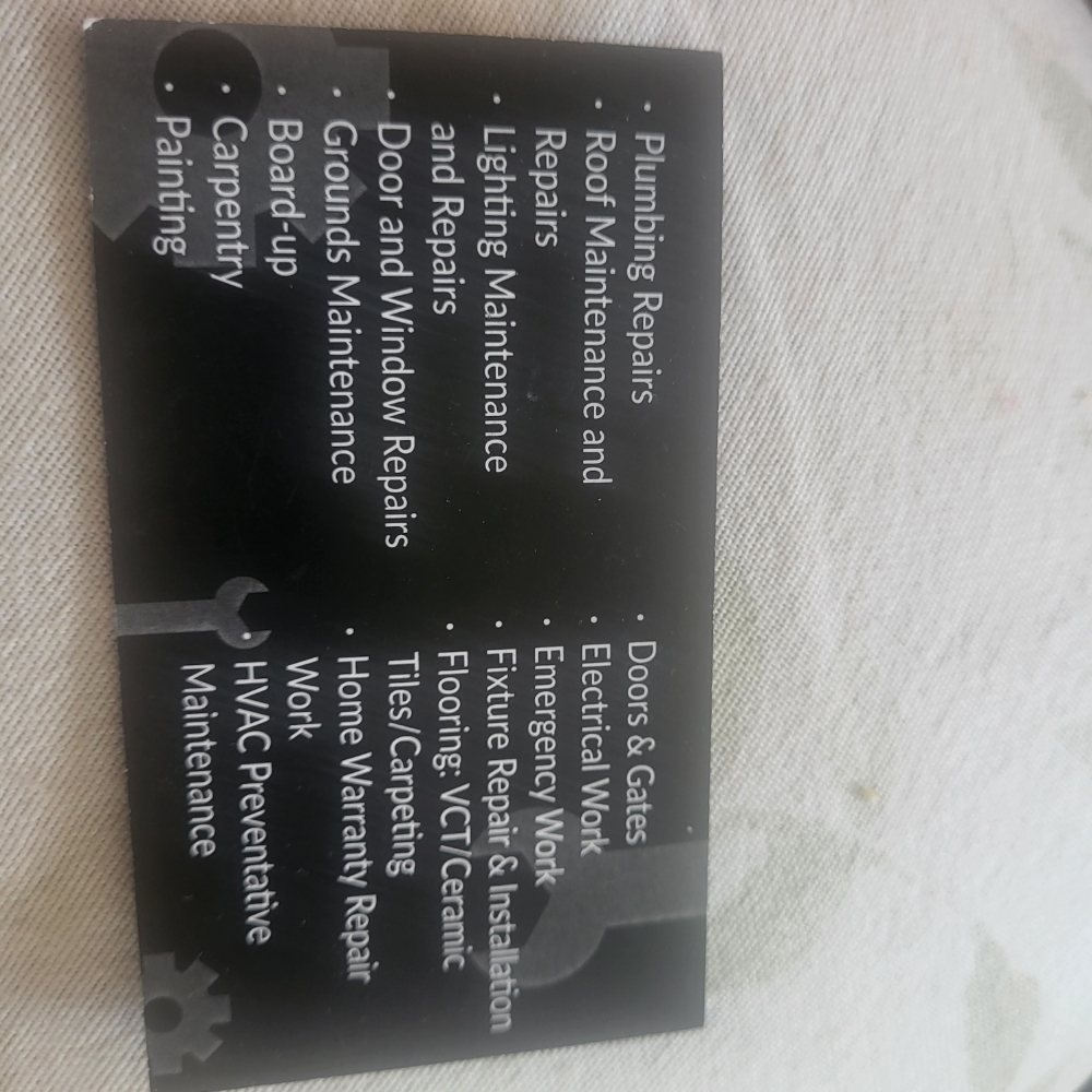 Slide of Mr Fix It All