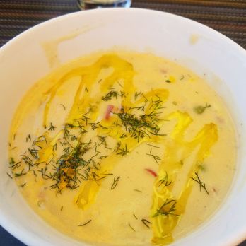 The Table - Seafood chowder. Seasonal soup - New American Near Me - San Jose, California The Table - Seafood chowder. Seasonal soup - New American Near Me - San Jose, California