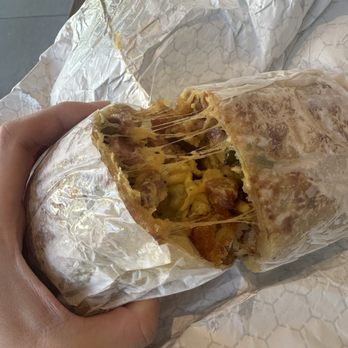 LJ’s Lil’ Cafe - Spicy OG burrito - Breakfast & Brunch Near Me - Cypress, California