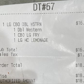 Carl's Jr - This is quite a bit of money to trash the food! - Fast Food Near Me - Henderson, Nevada