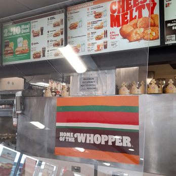 Burger King - Inside Picture Shot Of This Burger King Location - Fast Food Near Me - Daly City, California