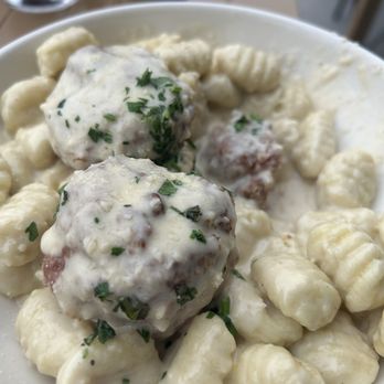 The Blackstone Meatball - Meatball with gnocchi - Italian Near Me - Omaha, Nebraska The Blackstone Meatball - Meatball with gnocchi - Italian Near Me - Omaha, Nebraska