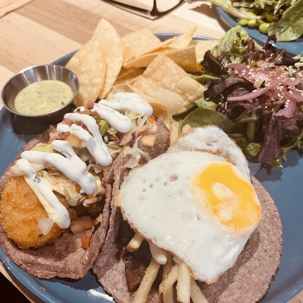 Belly - Steak Egg Taco on a corn tortilla - Mexican Near Me - Oakland, California