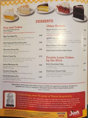 Menu photo 7 Jim's Restaurants San Antonio, TX Menu photo 7 Jim's Restaurants San Antonio, TX