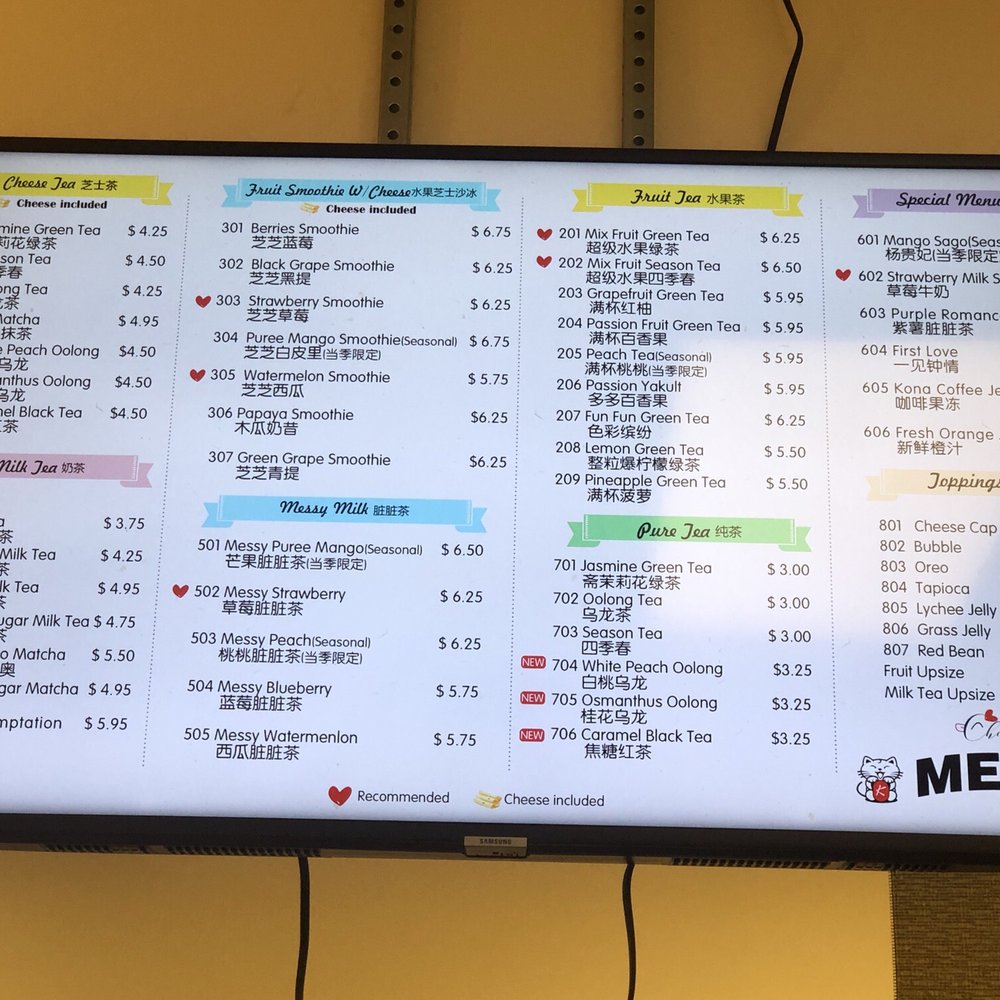 Drincup Cafe - menu - Bubble Tea Near Me - Honolulu, Hawaii Drincup Cafe - menu - Bubble Tea Near Me - Honolulu, Hawaii