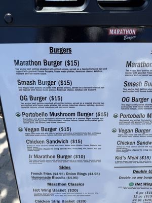 Menu photo 2 Marathon Burger Los Angeles, CA Menu photo 2 Marathon Burger Los Angeles, CA
