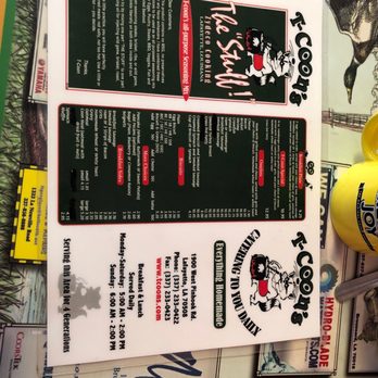 T-Coon's - Breakfast menu - Breakfast & Brunch Near Me - Lafayette, Louisiana