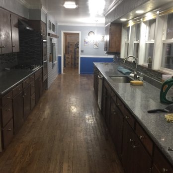 Boss Wood Renewal - Before - Flooring Near Me - Concrete, Washington