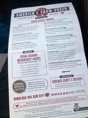 Menu photo 4 Bob Evans Cleveland, OH