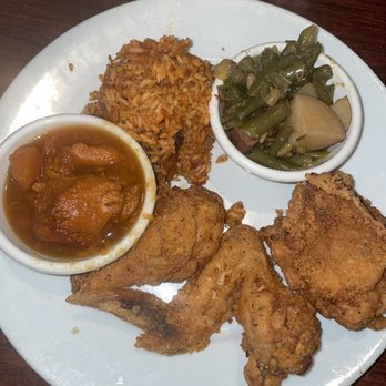 Nigel's Good Food - Nigels Fried Chicken, green beans, yams, red rice - Soul Food Near Me - Ladson, South Carolina