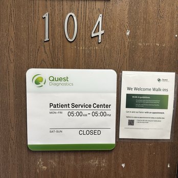 Quest Diagnostics - CLOSED ALL WEEKEND - Laboratory Testing Near Me - Rancho Cucamonga, California Quest Diagnostics - CLOSED ALL WEEKEND - Laboratory Testing Near Me - Rancho Cucamonga, California