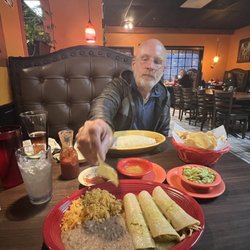 Tapatios Mexican Restaurant - California burrito and enchiladas verde