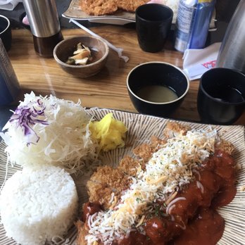 Katsuya - spicy sauce and cheese pork - Japanese Near Me - Toronto, Ontario