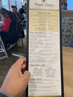 Menu photo 3 Paula Deen's Family Kitchen Branson, MO Menu photo 3 Paula Deen's Family Kitchen Branson, MO