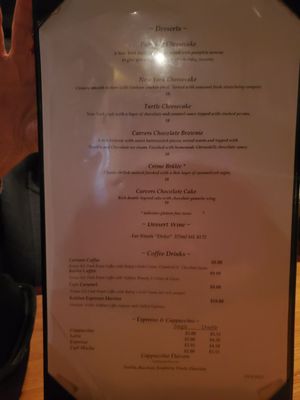 Menu photo 1 Carvers Steaks & Chops Dayton, OH