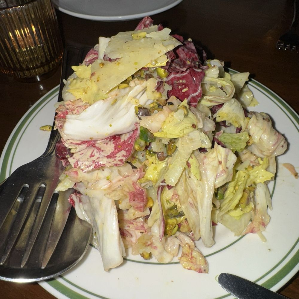 Macchialina Taverna Rustica - Escarole Salad - Italian Near Me - Miami Beach, Florida Macchialina Taverna Rustica - Escarole Salad - Italian Near Me - Miami Beach, Florida