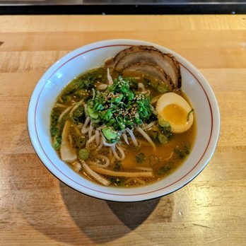 Yoroshiku - 3/31/24 - Shoyu Ramen. Average at best. Looks pretty buts falls short. Try the Wagyu or Seafood Ramen. - Ramen Near Me - Seattle, Washington Yoroshiku - 3/31/24 - Shoyu Ramen. Average at best. Looks pretty buts falls short. Try the Wagyu or Seafood Ramen. - Ramen Near Me - Seattle, Washington