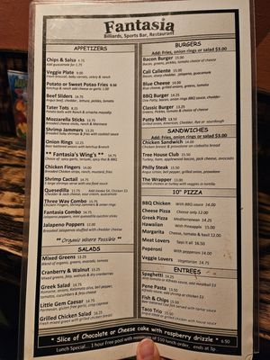 Menu photo 4 Fantasia Billiards Burbank, CA Menu photo 4 Fantasia Billiards Burbank, CA