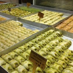 Ali Usta - They have unbelievable kinds of Bhaklava to choose from.  Three kinds of Pistachio, four walnut ....  Need I say more?