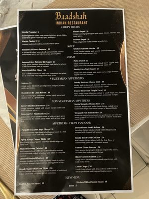 Menu photo 2 Baadshah Indian Restaurant Freehold, NJ Menu photo 2 Baadshah Indian Restaurant Freehold, NJ