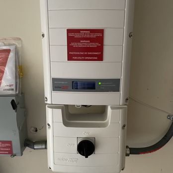 Infinity Solar - Inverter installed inside garage - Solar Installation Near Me - Orange, California
