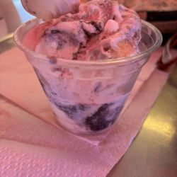 Sofia's Supreme - Blueberry cheesecake ice cream.