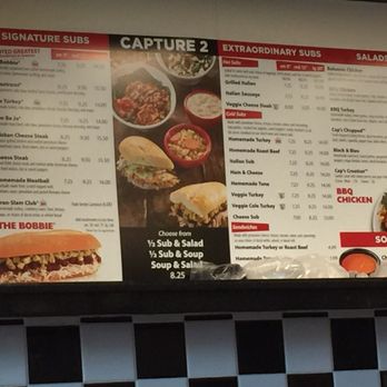 Capriotti's Sandwich Shop - Menu board - Sandwiches Near Me - Las Vegas, Nevada Capriotti's Sandwich Shop - Menu board - Sandwiches Near Me - Las Vegas, Nevada