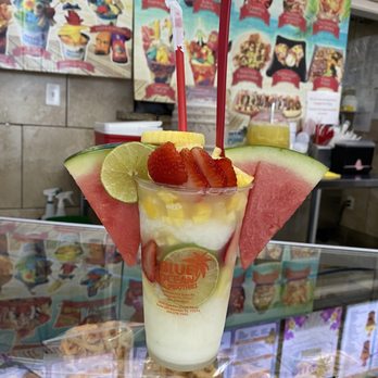 Blue Ocean Smoothies - Strawberry lemonade with mango and pineapple - Juice Bars & Smoothies Near Me - Houston, Texas Blue Ocean Smoothies - Strawberry lemonade with mango and pineapple - Juice Bars & Smoothies Near Me - Houston, Texas