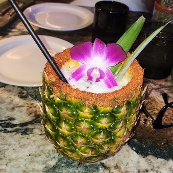 Mama Por Dios - A wonderful drink in a pineapple - Mexican Near Me - Fairfield, California