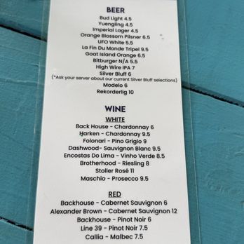 Indigo Coastal Shanty - Drink menu - New American Near Me - Brunswick, Georgia Indigo Coastal Shanty - Drink menu - New American Near Me - Brunswick, Georgia