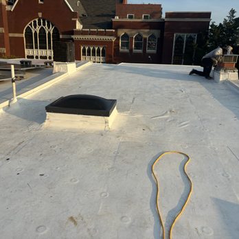 JSK Contracting - TPO flat roofing installed on NE Wash DC - Roofing Near Me - Upper Marlboro, Maryland