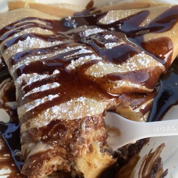 J Crepes & Cafe - Chocolate creep - Desserts Near Me - San Diego, California