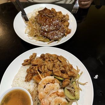 Mr Tokyo - Chicken Teriyaki & Vegetable Tempura Combo  New York Steak Teriyaki & Shrimp Tempura Combo - Japanese Near Me - Albuquerque, New Mexico