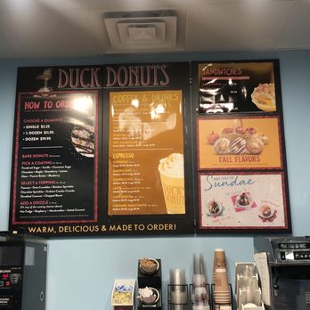 Duck Donuts - Menu - Donuts Near Me - Marlton, New Jersey