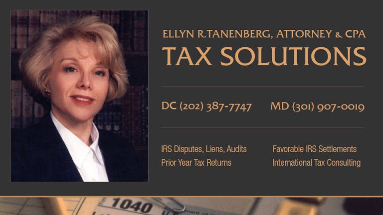 Ellyn B. Tanenberg, Attorney & CPA - property tax consultant in Washington, DC, DC