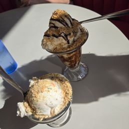 Child's Sundae 1 Scoop Ice Cream birthday cake ice cream