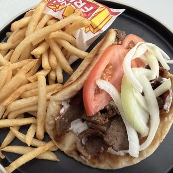 J's Corner Hot Dogs - This is an incredible gyros and fries for under $7! - Hot Dogs Near Me - Chicago, Illinois J's Corner Hot Dogs - This is an incredible gyros and fries for under $7! - Hot Dogs Near Me - Chicago, Illinois