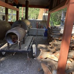 Legit Smokers next to almond logs