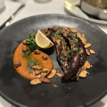 Del Frisco's Double Eagle Steakhouse - Charred octopus - New American Near Me - Indianapolis, Indiana